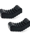 Two Pack Jack Stand Pad For Cars Trucks And SUVs 3 Tons Heavy Duty Beefed Up Floor Jack Pad Rubber Anti Slip Cushion Universal Fit Waterproof And UV Resistant Durable Protective Pad For Lifting And Stability shown in pair.