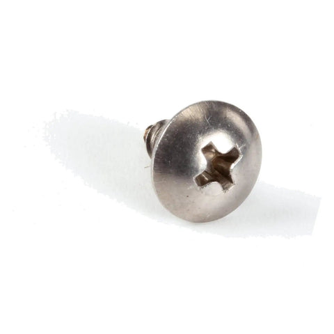 Exact Fit Replacement Truss Phillips Head Screw For Foodservice Equipment Commercial Duty Build Three Eighth Inch Shank Direct Footprint Mounting Restores Function And Longevity For Heavy Use Kitchen Machines, stainless steel