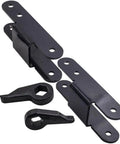 Heavy Duty Front Torsion Key Kit and Rear Shackle Lift 1 to 3 Inches Front 2 Inches Rear for 1983 1999 Chevy S10 Extended Cab Truck Suspension Improves Ride Height and Ground Clearance for Off Road Driving and Street Stance Flex All Day Long black steel lift kit parts