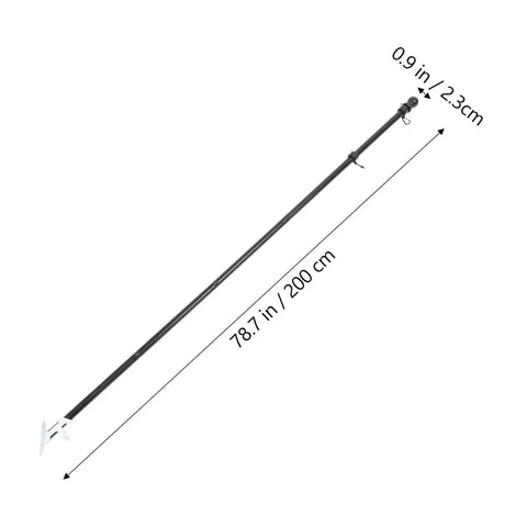 Outdoor Rotating Flagpole Kit With Bracket For Garden Patio And Backyard Use Easy Setup No Fuss Flag Pole Accessory Durable Pole And Bracket For Windy Days Perfect For Flags And Banners