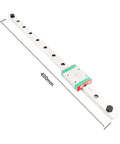 400mm linear rail and sliding block from Two Pack MGN12C 400mm Linear Rail Guide Kit For 3D Printers With Slick Sliding Block CNC Linear Rail System Core XY BLV Ender 3 Hotend Upgrade 14 Hole Rail For Precise Motion And Easy Mounting
