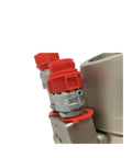 Close-up of Tough As Nails Hydraulic Torque Wrench 1 Inch Square Drive with quick release connectors and alloy housing.