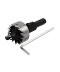 25mm Hole Saw Kit With 67mm Long HSS Spring Loaded Twist Drill Bit, Includes Hex Wrench And Case, Cutting Depth 13mm