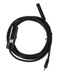 Endoscope Inspection Camera With Six Adjustable LED Lights 0.3MP Borescope coiled 1M cable and control module