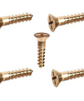 No 14 X 1 Inch Silicon Bronze Wood Screws Flat Head Frearson Drive 25 Pieces Built To Last For Woodworking In Hardwood
