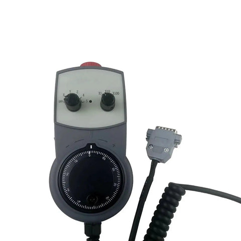 Five Axis Electronic Hand Wheel For Precision Machining With 5V MPG Motion Control System And Emergency Stop close-up view