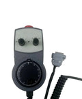 5 Axis Electronic Handwheel With 5V MPG Motion Control System And Emergency Stop For CNC Machines, dial and cable detail view