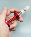Hand holding Solder Paste Booster Kit For Mobile Phone PCB BGA Reballing And Pro Grade Soldering Flux Set with Red Push Rod
