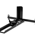 Beefy Heavy Duty Motorcycle Wheel Chock Stand With 1800 Lb Capacity, Adjustable Front Tire Cradle Fits 15 to 22 Inch Wheels