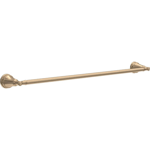 Mylan 4 Piece Bath Hardware Set With Extendable Towel Bar From 18 To 24 Inches, Spot Shield Brushed Nickel Finish