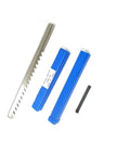 Three Sixteenth B Inch Keyway Broach Push Type CNC Broaching Tool Heavy Duty High Speed Steel HSS Cutter for Inner Keyways
