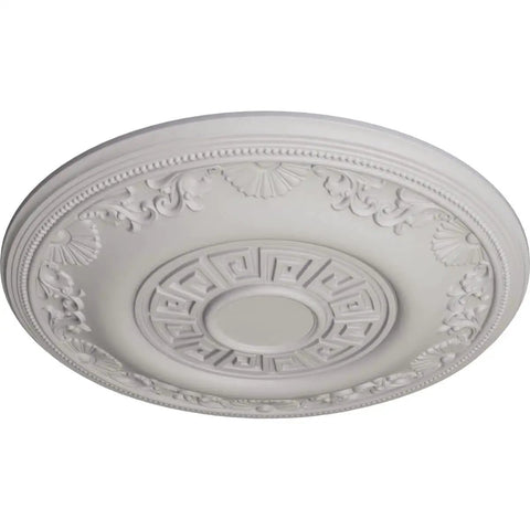 Nestor Ceiling Medallion Outer Diameter Twenty Five Point Eight Seven Five Inches, Projection Two And A Quarter Inches, Fits Canopies