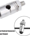 1.3mm pushrod connector linkage stopper for 20 Pcs Adjustable Push Rod Connector Linkage Stopper 1.3mm And 20 Pcs Nylon Control Horns 21x10 Mm And 20 Pcs 1.2 x 210 Mm Z Push Rods Kit For RC Aircraft Boat Replacement DIY Friendly Pro Grade.