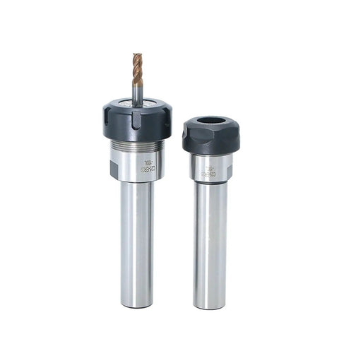 Heavy Duty 150L Collet Chuck Holder Lengthen Tool For CNC Milling Machines With High Hardness Precision Threading and Smooth Mating Surfaces.