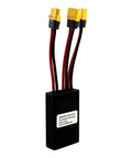Hella Reliable Dual Battery Connector 20V To 72V 40A Parallel Adapter For Electric Scooters with XT60 plugs and aluminum shell.