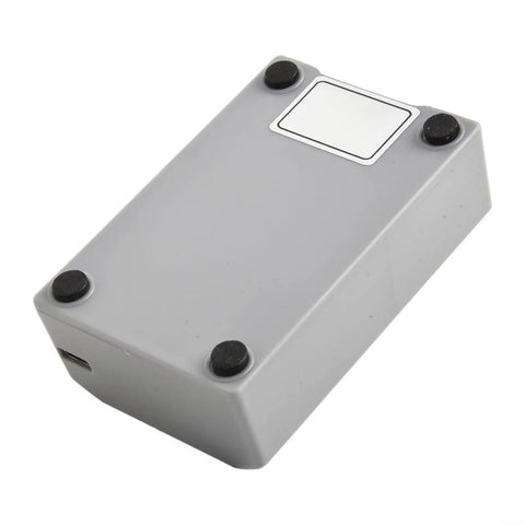 Mechanical Watch Calibrator With Chronographic Recorder, Data Transfer Terminal For PC Upload, gray box with black feet