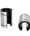 Open Linear Sliding Bearings For Rods And Rails LM10UUOP LM12UUOP LM13UUOP LM16UUOP LM20UUOP Open Type Motion Guides For Ultra Smooth Precise Linear Movement And Easy Alignment 4 To 10 Piece Pack, open steel bearing