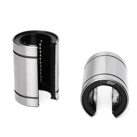 Open Linear Sliding Bearings For Rods And Rails LM10UUOP LM12UUOP LM13UUOP LM16UUOP LM20UUOP Open Type Motion Guides For Ultra Smooth Precise Linear Movement And Easy Alignment 4 To 10 Piece Pack, open steel bearing