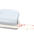 Portable Handheld Three Hole Puncher For B5 A4 A5 Paper, heavy-duty metal punch, 5 sheet capacity with precise positioning ruler extended