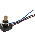 Rotary Potentiometer With Linear Taper Adjustable Resistor IP65 Waterproof 0.25W Power Rating 320 Degree Rotation Knob Built Tough For Audio Gear DIY Electronics And Instrument Projects