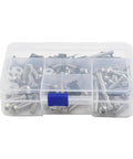 Complete Fairing Bolt Kit For ZX6R 636 ZX6RR Sportbike Track Pack 155 Piece Stainless Steel Hardware Set in plastic organizer