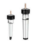 Heavy Duty ER Extension Rod With Morse Taper Adapter For MT Series Collet Chucks, Precision Ground Tool Holder with drill bits.