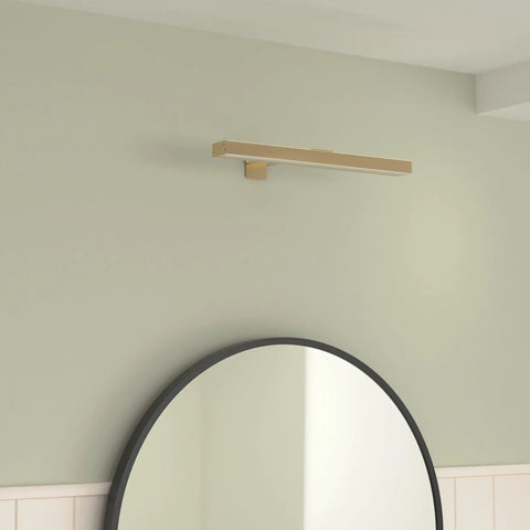 Wireless Picture Light With Remote, USB Rechargeable 4000mAh Battery, Magnetic Light Head, 3 Lighting Modes, above mirror