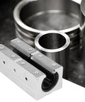 SBR25LUU 25mm Aluminum Open Linear Motion Bearing Block For High Speed Precision Machines with visible aluminum bushing