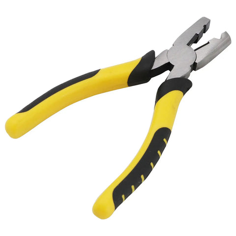 DIY Cage Fastening Kit With 600 Wire Cage Buckle Clips And Pliers Easy To Install Ferrule Clips For Pet Cages showing pliers tool.