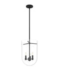 Sacha Pendant Light In Natural Iron Finish With Clear Glass Shade Modern Go To Mid Sized Ceiling Fixture For Kitchen Island Living Room Dining Area Durable Steel Build Ideal For Modern Kitchens And Living Spaces With Soft Ambience And Long Lasting Quality