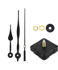 Silent Clock Movement Replacement Kit For Beginners And Adults Durable ABS Mechanism With Low Power Consumption Perfect For DIY Timepiece Projects