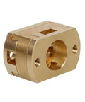 Sick Smooth Z Axis Coupler For Ender 3 V2 Cr10 Upgrade Fits T8 Screw 8mm To 18mm Oldham Adapter For Silent Printing And Stable Performance, brass