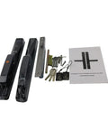Heavy Duty Automatic Smart Door Lock With Fingerprint Keyless Entry Waterproof Outdoor Biometric Keypad Deadbolt installation parts and guide.