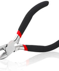 Beast Pro Grade Wire Cutters For Crafts And Jewelry Making, Small Side Cutters with black handles and durable carbon steel blades