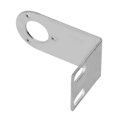 L Type Rotary Encoder Mounting Bracket Beefy Metal Replacement Stand For Encoder Counter With 21mm Hole Diameter Heavy Duty Stable Wear Resistant