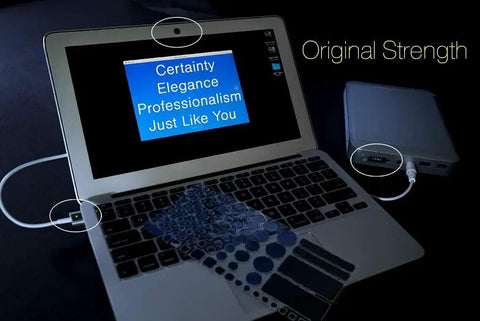 Laptop with Original Strength Light Dimming Shapes Peel And Stick Dims Fifty To Eighty Percent To Reduce Led Glare In Home Office Or Car