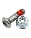 Beefy M8 Sprocket Bolt Kit With Nuts And Washers For Off Road Motorcycles Galvanized M8 X 1 25 Bolts For Secure Chain Wheel Install Built Tough And Ready Universal Fitment For Dirt Bikes And Trail Runners. M8 bolt, nut, and washer set with thread locker