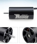 Top Shelf 4074 Brushless Motor Paired With Water Cooling Jacket For Remote Boats High Torque Heavy Duty Billet Aluminum Build side view