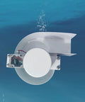 Portable 150W Micro Axial Flow Hydro Generator For Low Head Water Turbine 12V 24V DC Off Grid Hydropower System Built For Small Streams Easy Install And Reliable Power On The Go underwater view