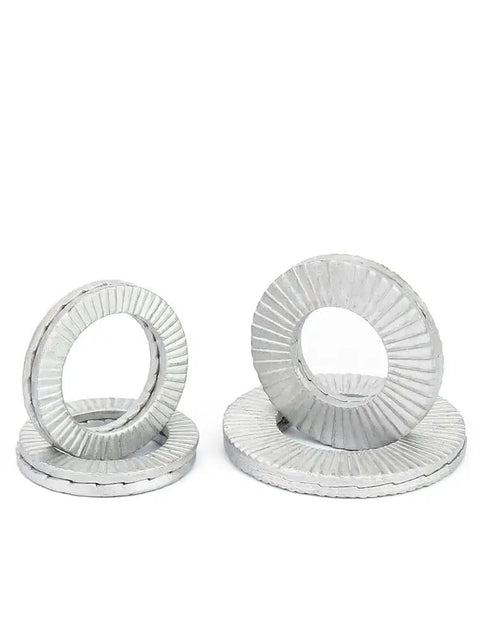 M3 Double Stack Self Locking Washers Anti Loosening Belleville Lock Washers Vibration Resistant Heavy Duty Fasteners Stays Locked Down Tight On Auto Builds And Rigs