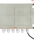 Dual Axis Solar Tracker Controller Kit With Auto Sun Tracking Wind Sensor LCD Display And Remote box dimensions 174x60mm