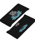 Sunglasses Inspired Sweatband Headband And Wristband Set For Workout And Sports with hippo design, polyester material.