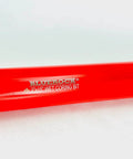 Front view of BlueRock 2x15 wet coring bit packaging tube in red with white logo