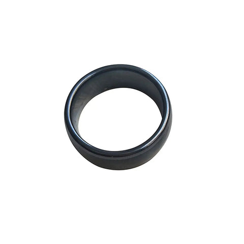 RFID UID Ring 125KHz And 13.56MHz Black Ceramic Smart Finger Ring For Access Control Identity ISO14443A UID Chip Wearable Tech