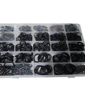 1500 Piece Nitrile O Ring Kit For Auto And Home Use High Temp Sealing Washers 25 Size Assortment in labeled box