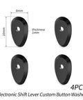 4 pack Road Bike Electronic Shift Lever Button Washers Set For R8170 And R9270 Derailleur System, 3D printed polymer, size details shown