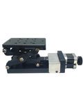 Motorized Rotary Positioning Stage PT-GD401 With Pro-Grade Precision Electric Lifting Table and Scissor-Style Z-Axis Moving Platform