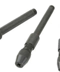 Pin Chuck Collet Vise Set For DIY Jewelry Making And Hobby Machining 4 Piece Hand Tool Kit with matte black finish