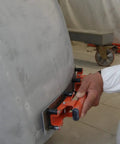 Flexible Sanding Block Flexisander For Curved Surfaces With A Sturdy Fastening System Ideal Auto Body Repair 15.5 By 2.75 Inches in use