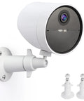 Two Pack Wall Mount Bracket For SimpliSafe Outdoor Security Camera 360 Degree Rotating Holder With 1 Quarter Inch Screw